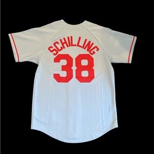 Majestic Beige Baseball Jersey